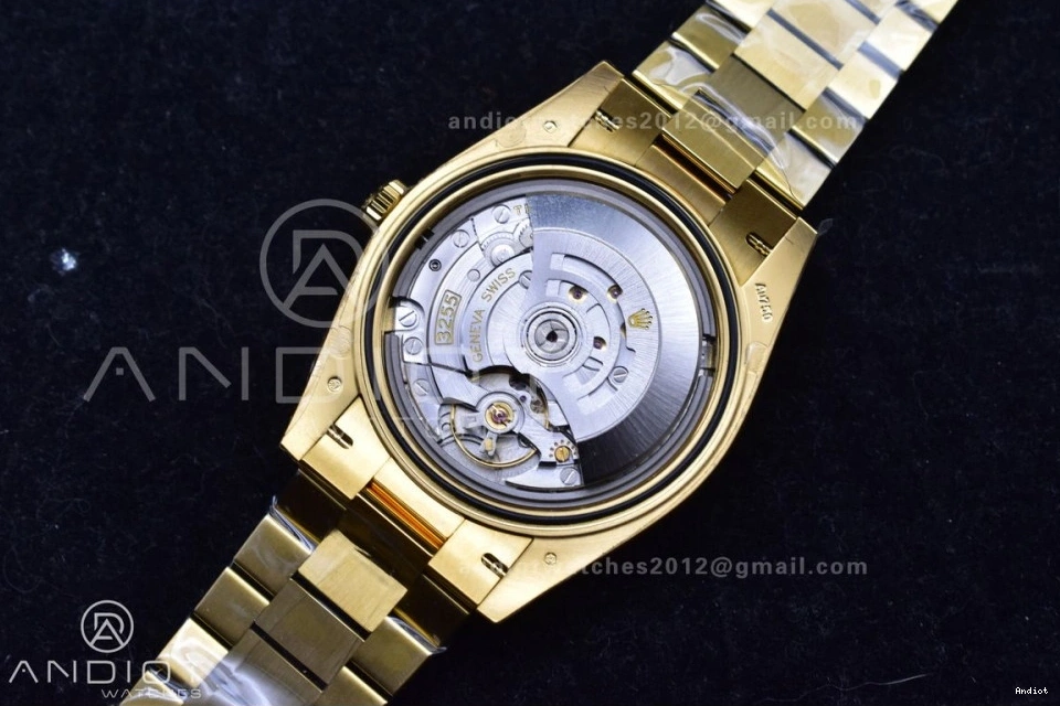 on (Gain THBF Date 1:1 Day Crystal Best 40 Dial Edition Weight) Black VR3255 Bracelet 228238 YG President 1120